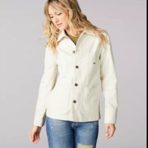 LEE Vintage Modern Ecru Denim Loco Chore Jacket
